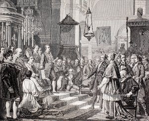 Prestation de serment des députés lors de la séance d